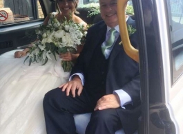 White London taxi for weddings in Tonbridge